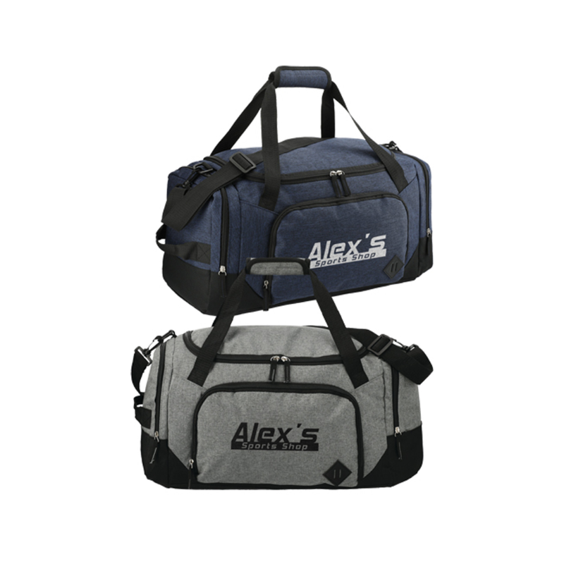 21 Inch Graphite Weekender Duffel Bag