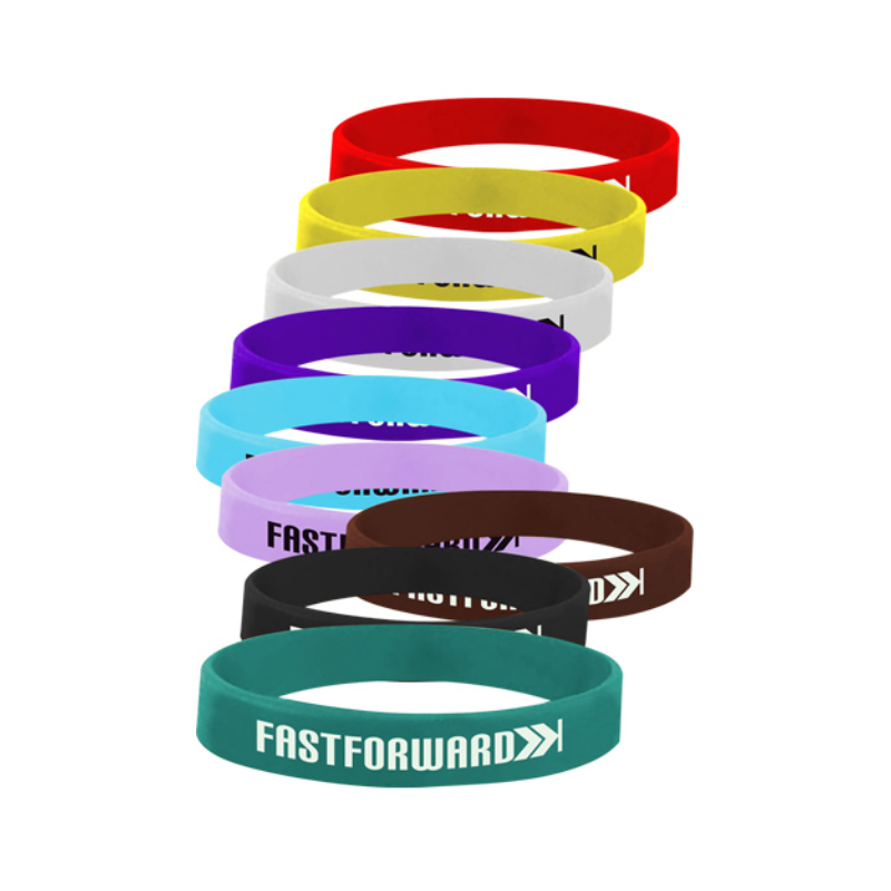 0.75 Silicone Wristband