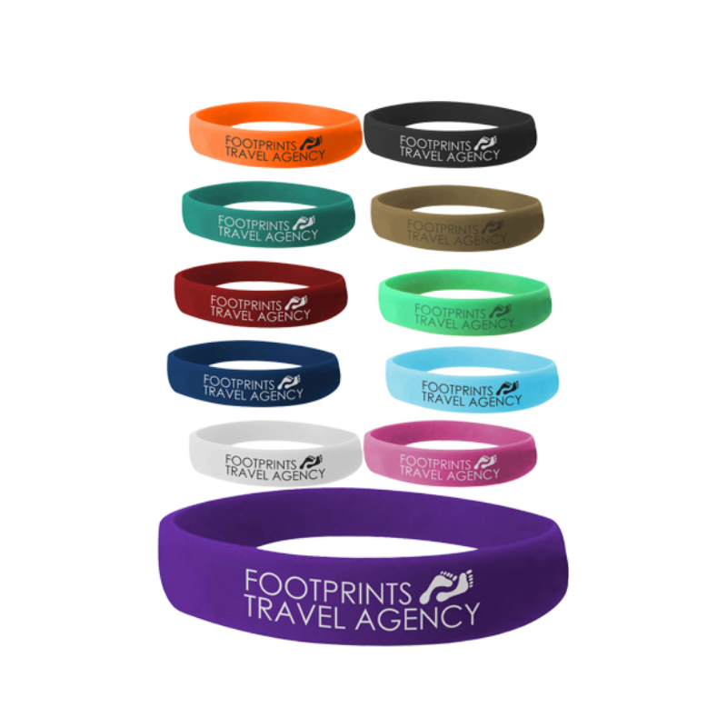 1 Inch Silicone Wristband