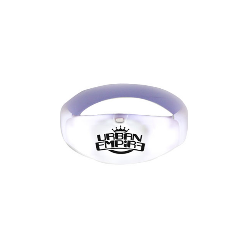 Silicone LED Sound Activated Stretchy Bangle Bracelets