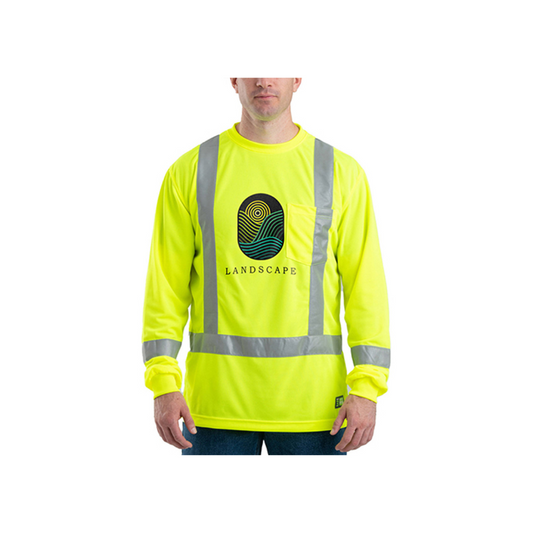 Berne Hi-Vis Class 3 Performance Pocket Shirts