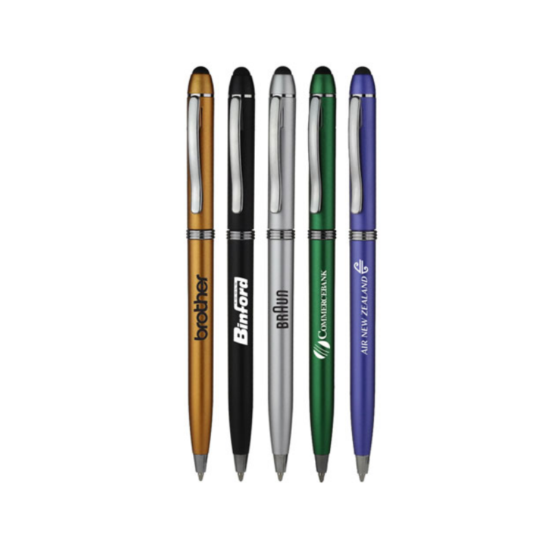 Twist Action Plastic Stylus Pens