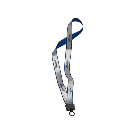 Reflective Lanyards with Snap-Buckle