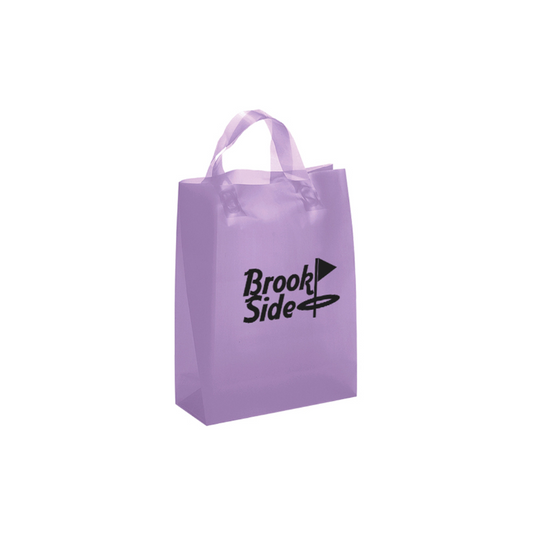 Lily Frosted Brite Shopping Plastic Bags