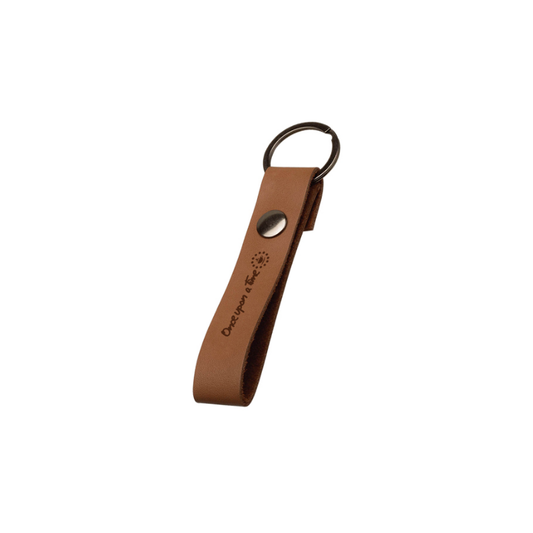 Leather Snap Keytag