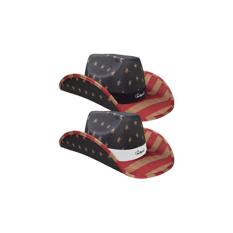 Vintage Patriotic Cowboy Hat