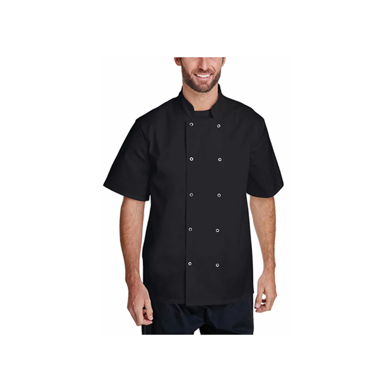 Reprime Studded Short Sleeve Chef Jacket