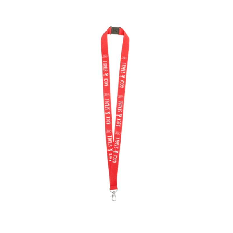 Snap Clip Polyester Lanyards