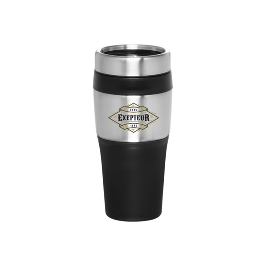 16 oz. Black Acrylic Color Accent Tumbler