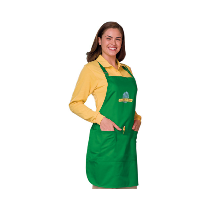 Teflon Treated Twill Bib Aprons