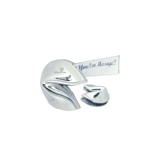 Silver Hinged Fortune Cookies