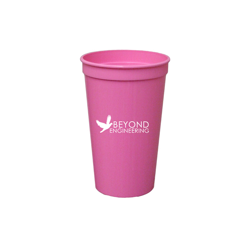 22 oz. Smooth Colored Stadium Cups