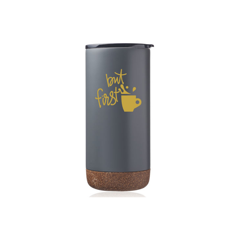 16 oz. Cork Bottom Travel Tumblers