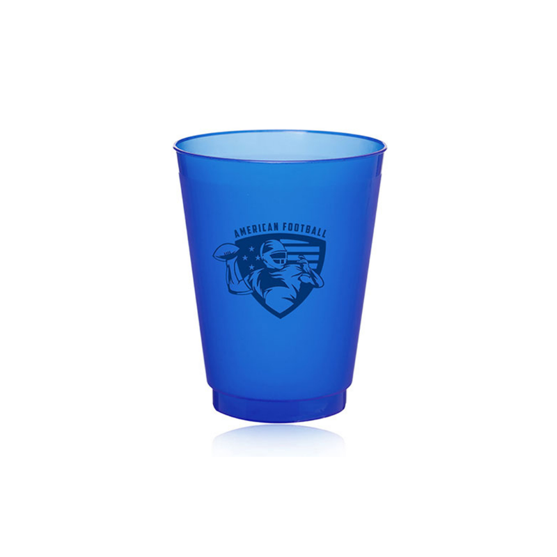 16 oz. Flex Frosted Plastic Stadium Cups