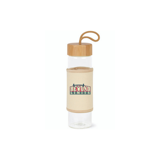 18.5 oz Serenity Bamboo Glass Bottle