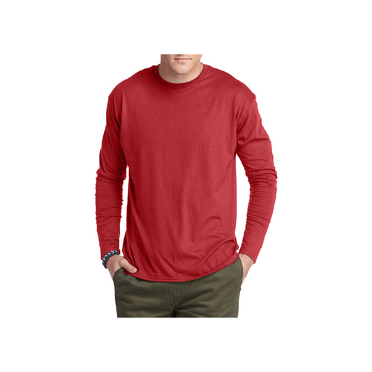 Delta Apparel Long Sleeve Unisex Adult Performance Tees