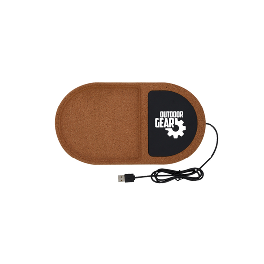 Cork Wireless Charger Organizer