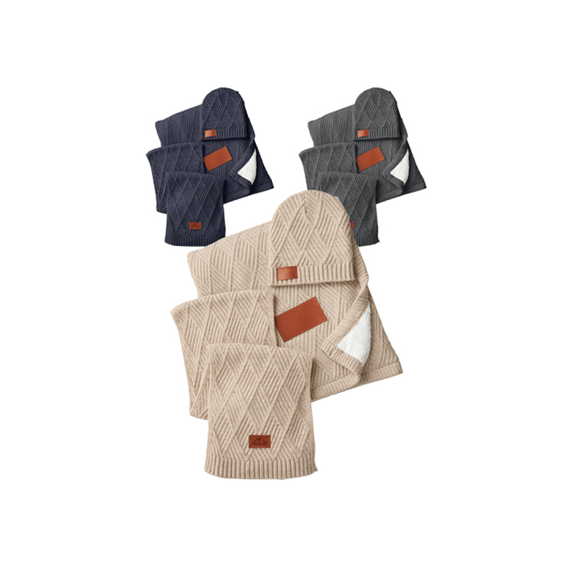 Leeman™ Trellis Knit Gift Set