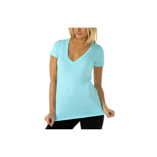 Next Level Ladies Tri-Blend Deep V Tees