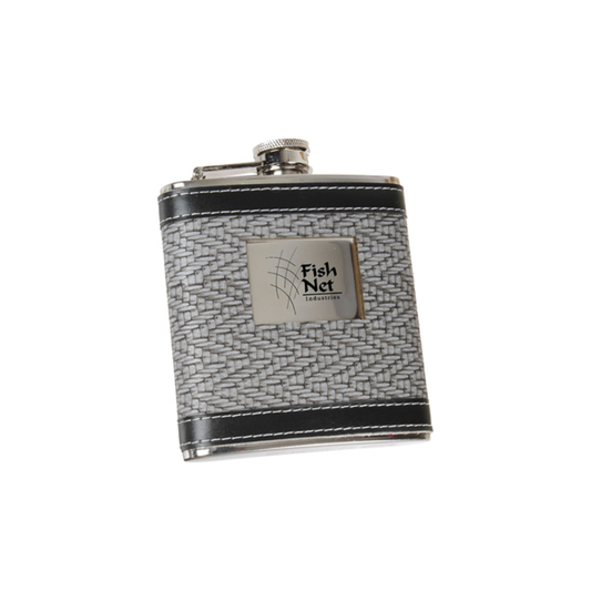 6 oz Herringbone Flask