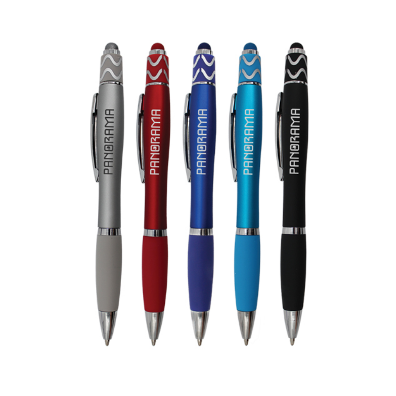 Halcyon® Silhouette Spin Top Pen with Stylus