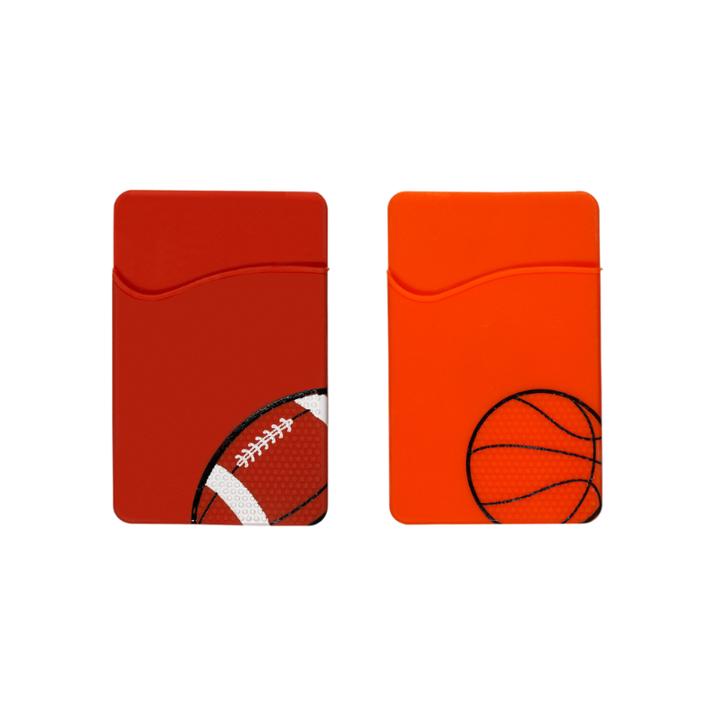 Silicone Phone Wallets Sport-Themed