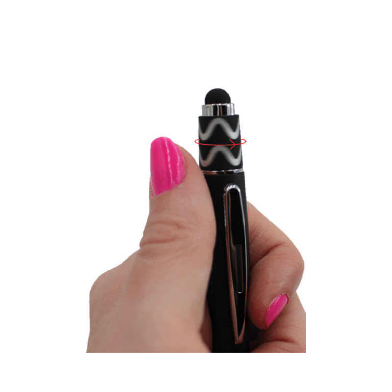 Halcyon® Silhouette Spin Top Pen with Stylus