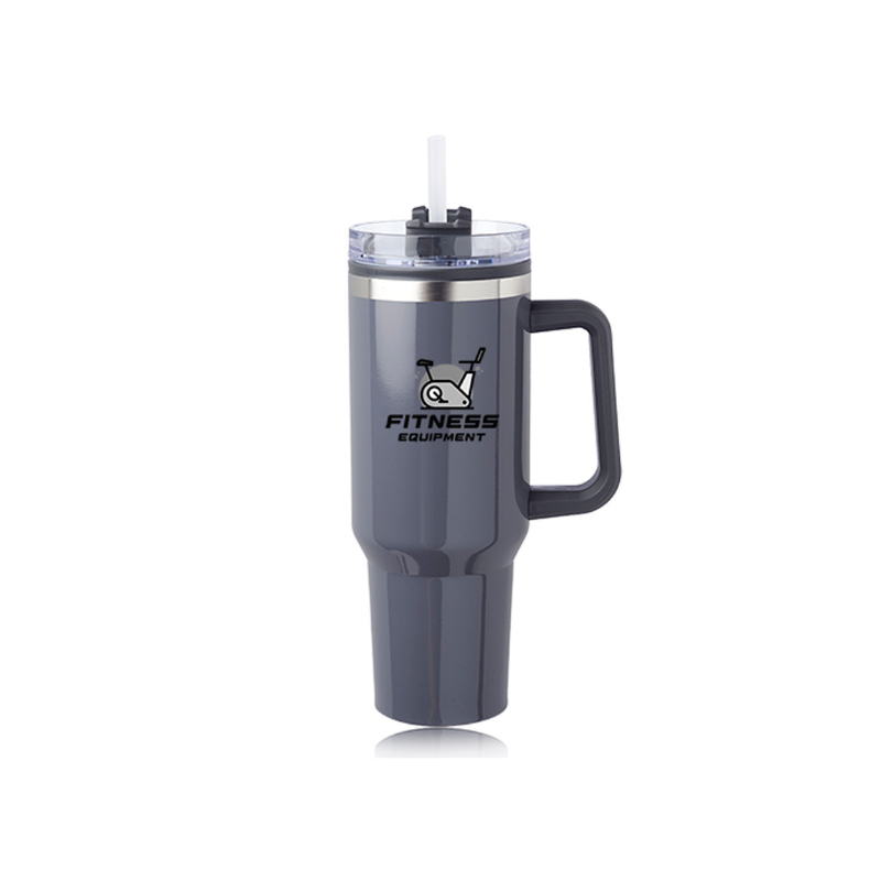 40 oz. Hugo Plastic Interior Stainless Steel Travel Mugs