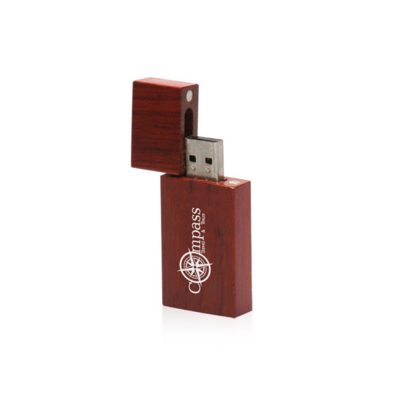 Rectangle Wood USB Flash Drives