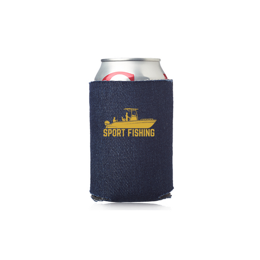 Denim Foam Can Coolers