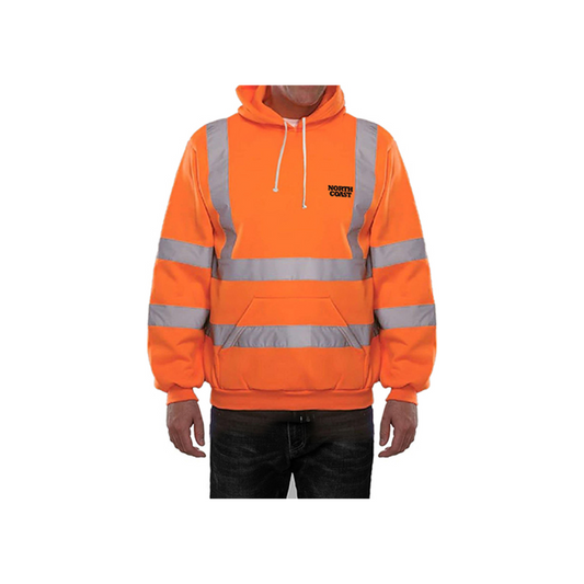 Class 3 Hi Vis Reflective Safety Hoodie Pullover