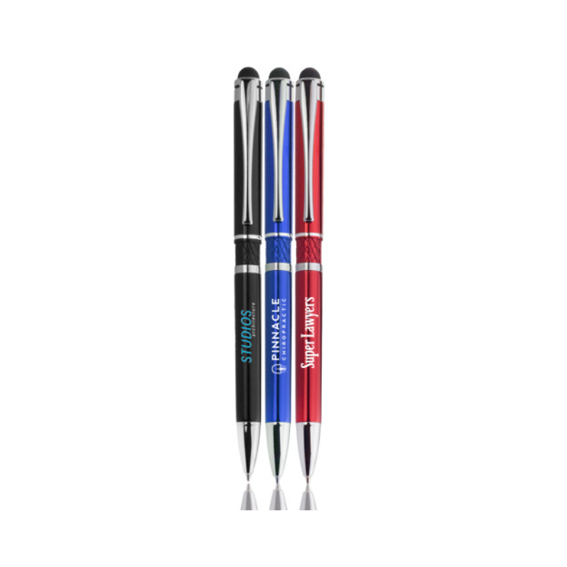 Diamond Accent Metal Stylus Pens