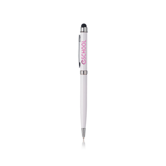 Slim Executive Metal Pen with Stylus