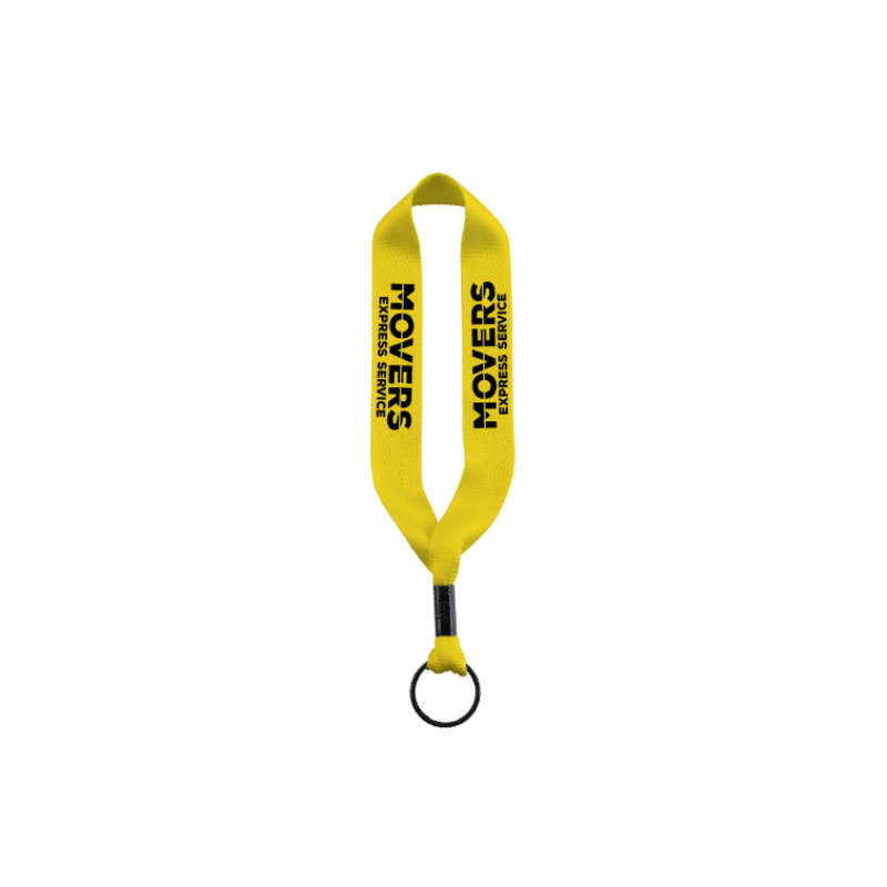 0.75 inch Polyester Key Chains