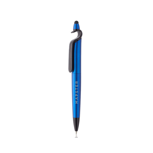 3-in-1 Plastic Pens with Stylus and Stand